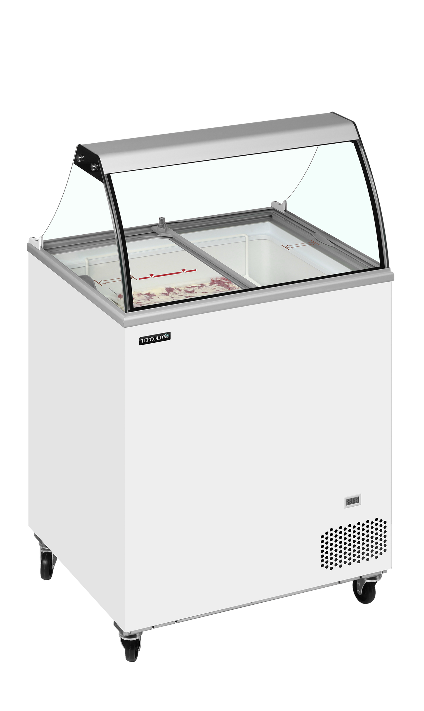 Scoop Ice Cream Freezer, 155L, -24/-14°C