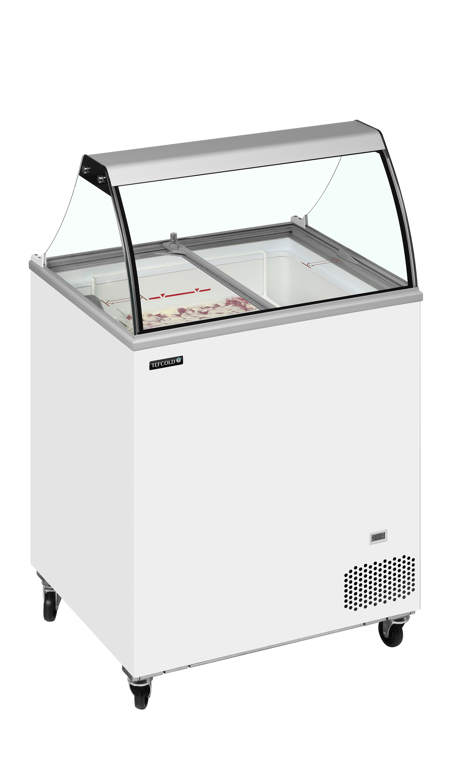 Scoop Ice Cream Freezer, 155L, -24/-14°C