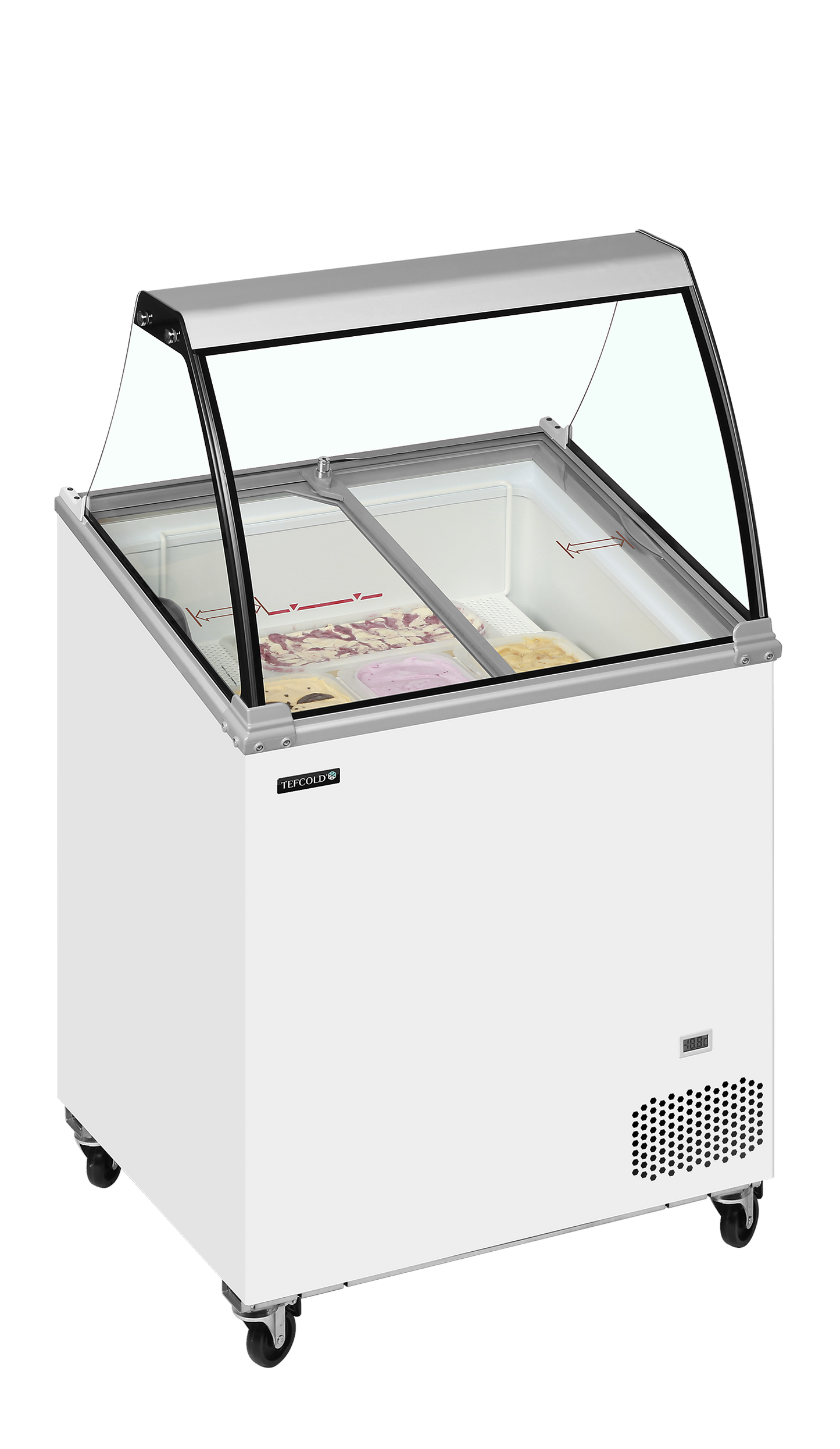 Scoop Ice Cream Freezer, 144L, -24/-14°C