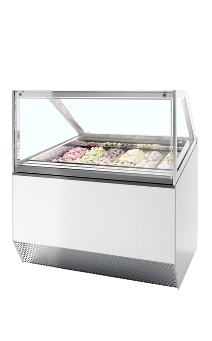 Ventilated Scoop Ice Cream Display, 118L, -20/-14°C