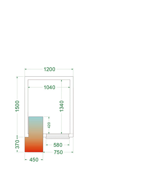 Cold Room, 0/+8°C