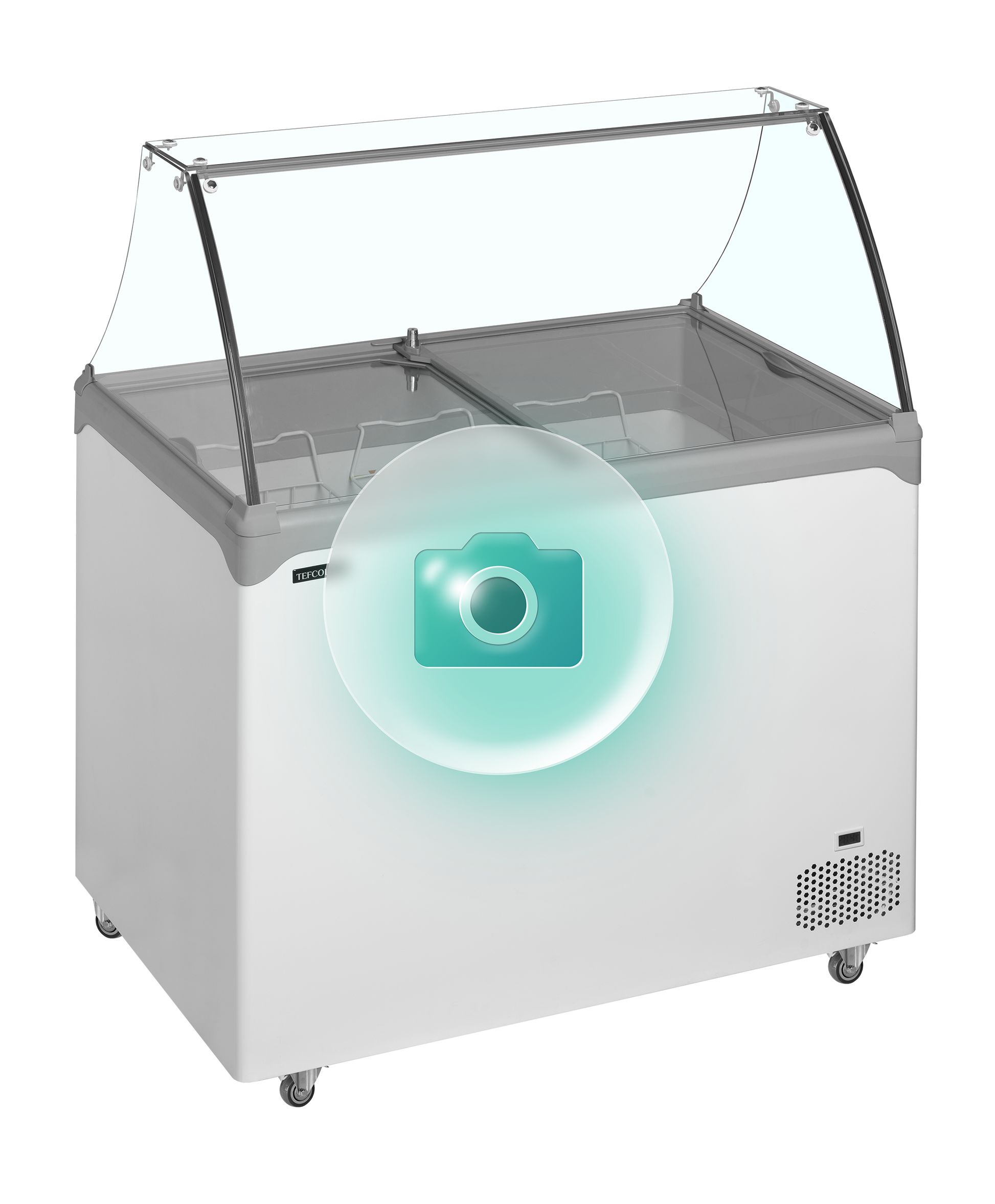 Scoop Ice Cream Freezer, 367L, -24/-14°C