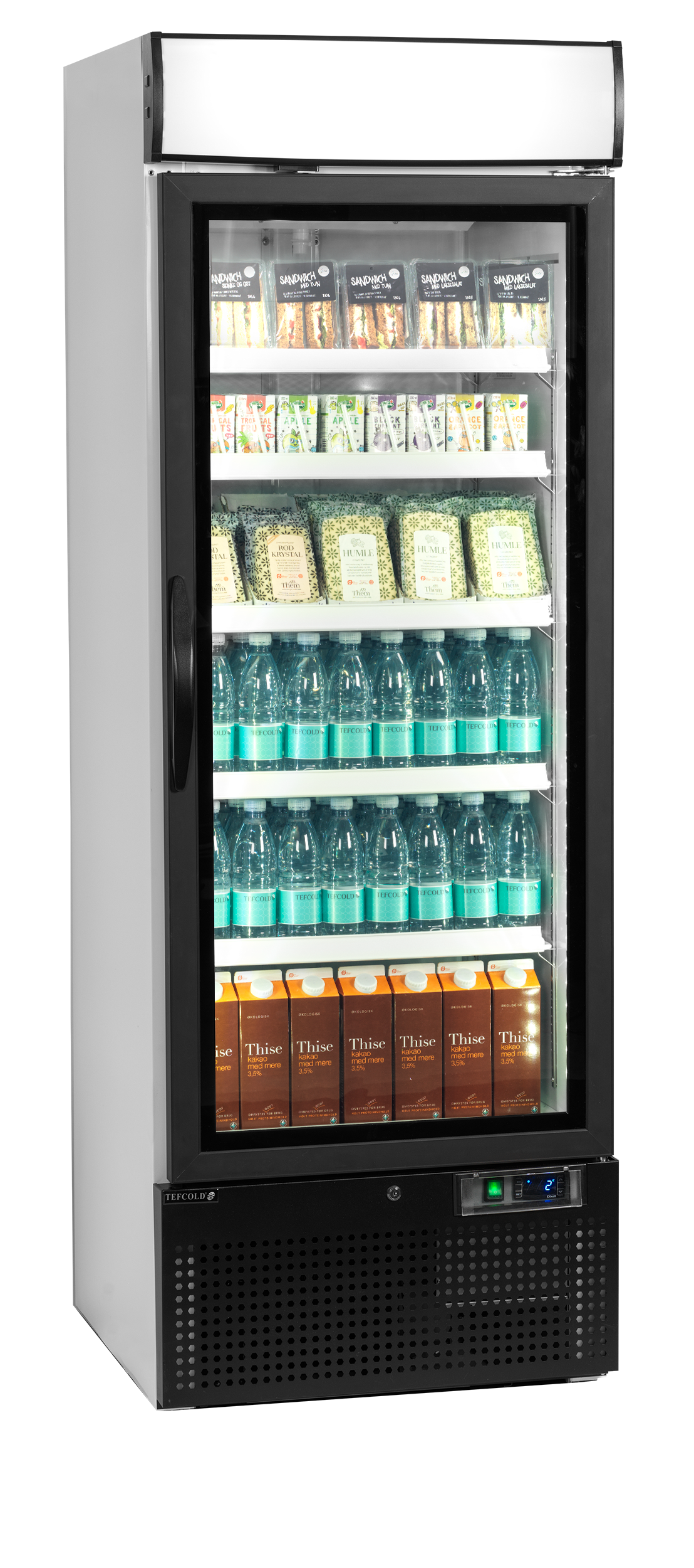 Display Cooler, 412L, +2/+8°C