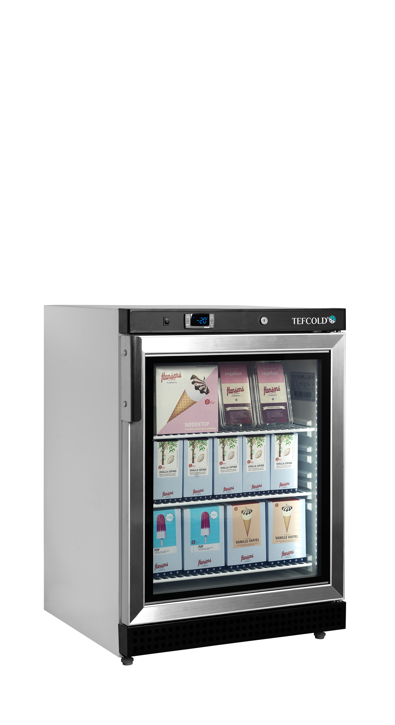 Display Freezer, 120L, -24/-10°C