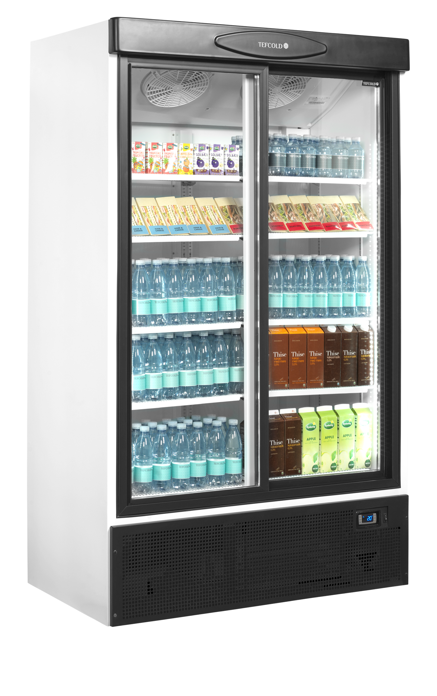 Display Cooler, 660L, +2/+10°C