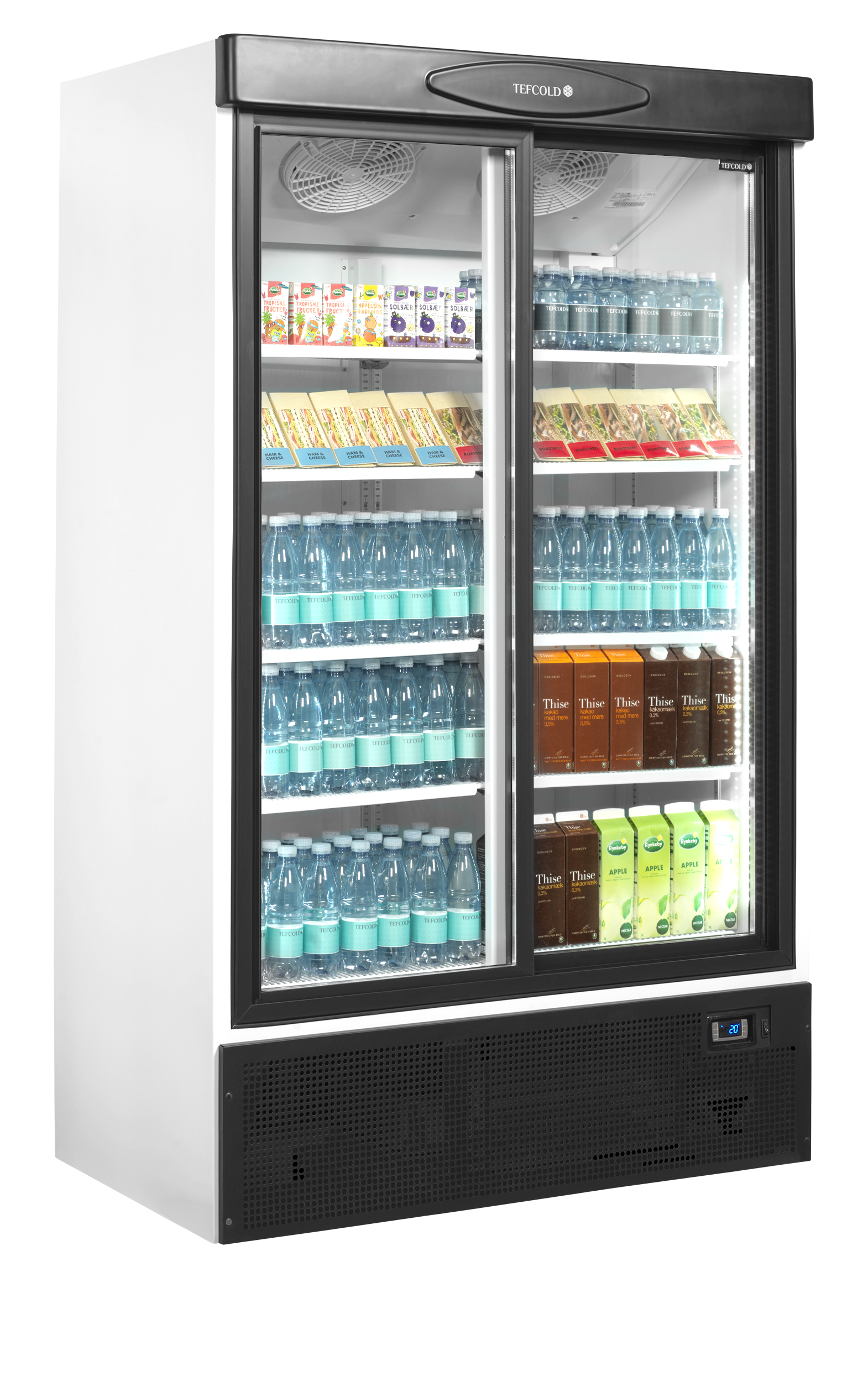 Display Cooler, 660L, +2/+10°C