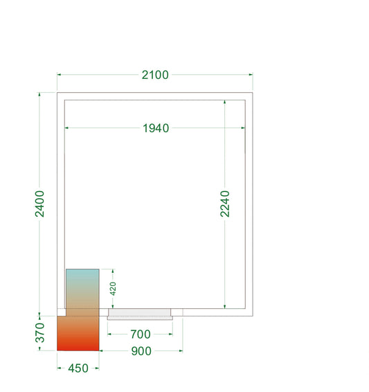 Cold Room, 0/+8°C