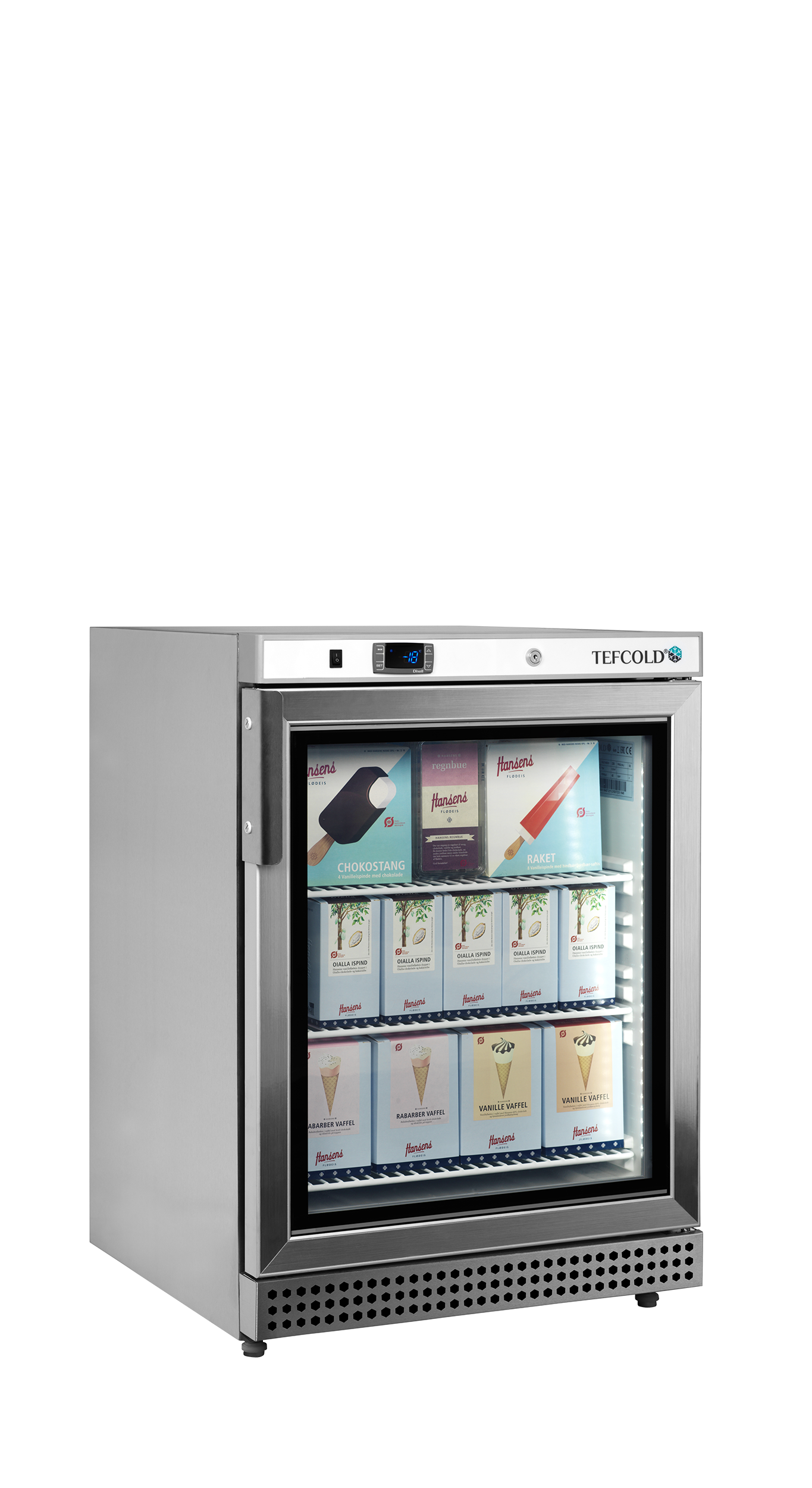 Display Freezer, 120L, -24/-10°C