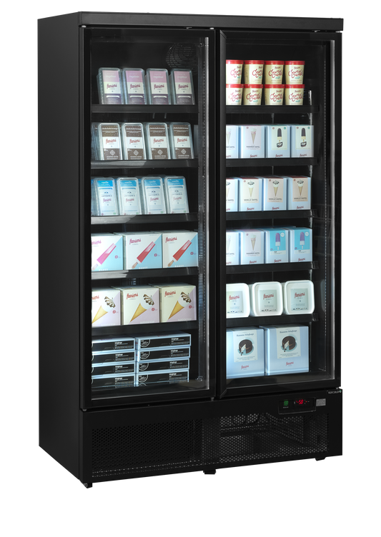 Display Freezer, 702L, -18/-22°C