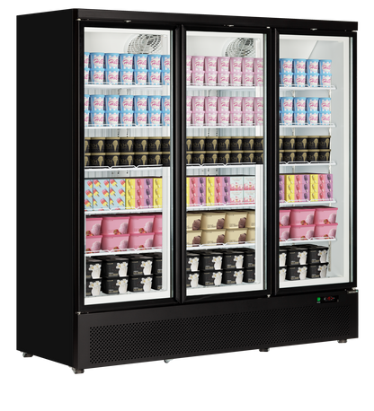 Display Freezer, 1090L, -18/-22°C