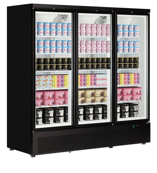 Display Freezer, 1090L, -18/-22°C