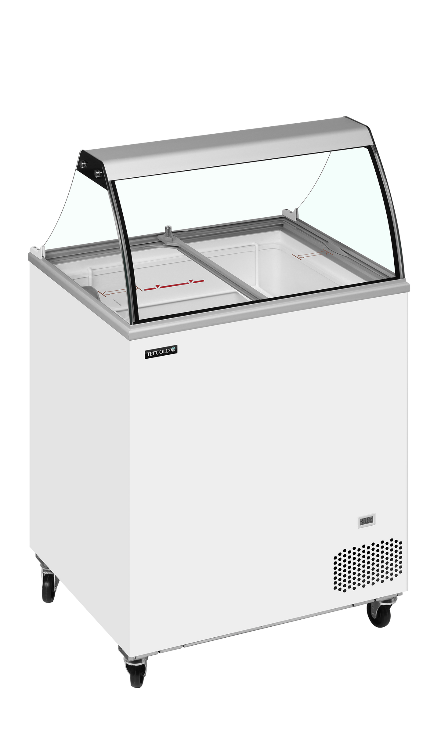 Scoop Ice Cream Freezer, 155L, -24/-14°C