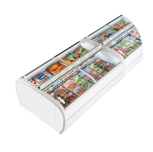 Supermarket Freezer, 1255L, -24/-18°C