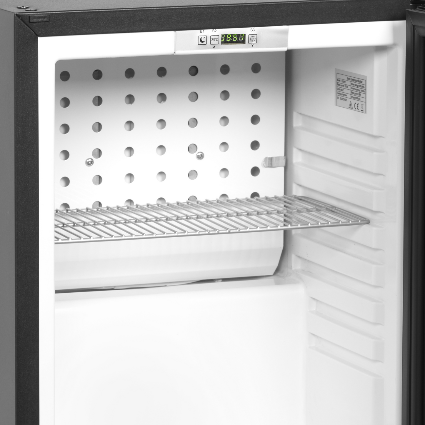 Glass Door Minibar Cooler, 24L, +5/+14°C