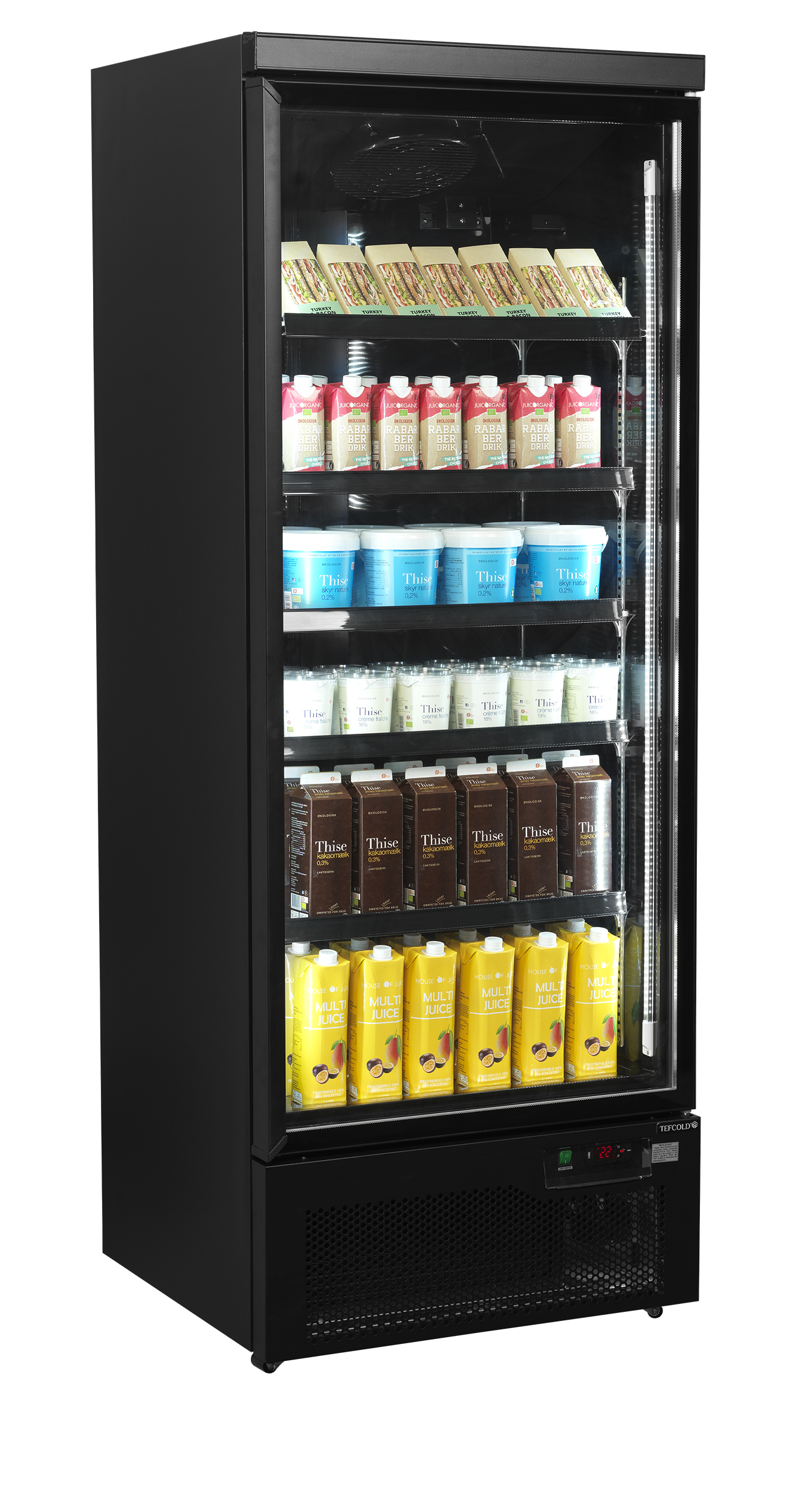 Display Cooler, 459L, -1/+10°C