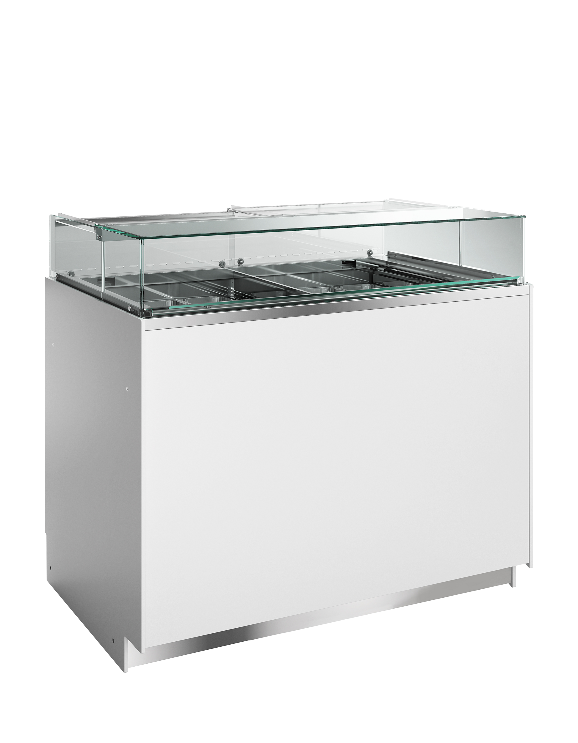 Upright Display Refrigerator, Glass Door