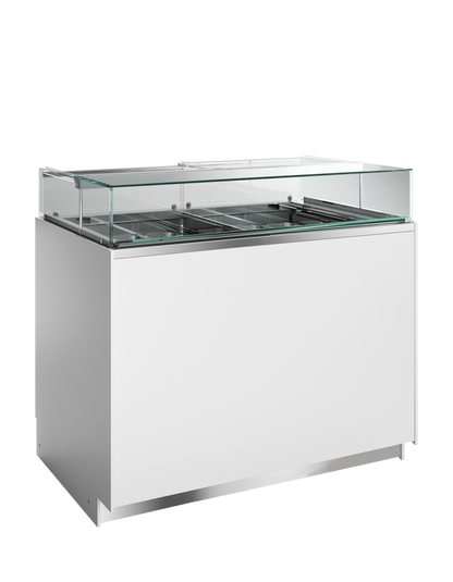 Upright Display Refrigerator, Glass Door