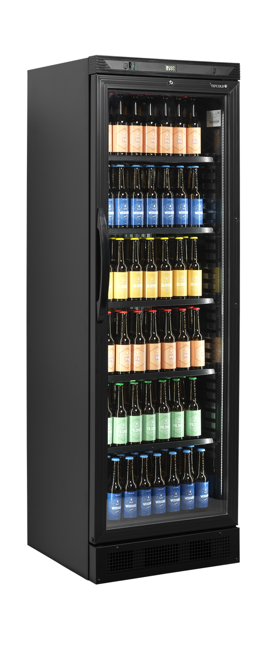 Black bottle cooler, 345L, +2/+10°C