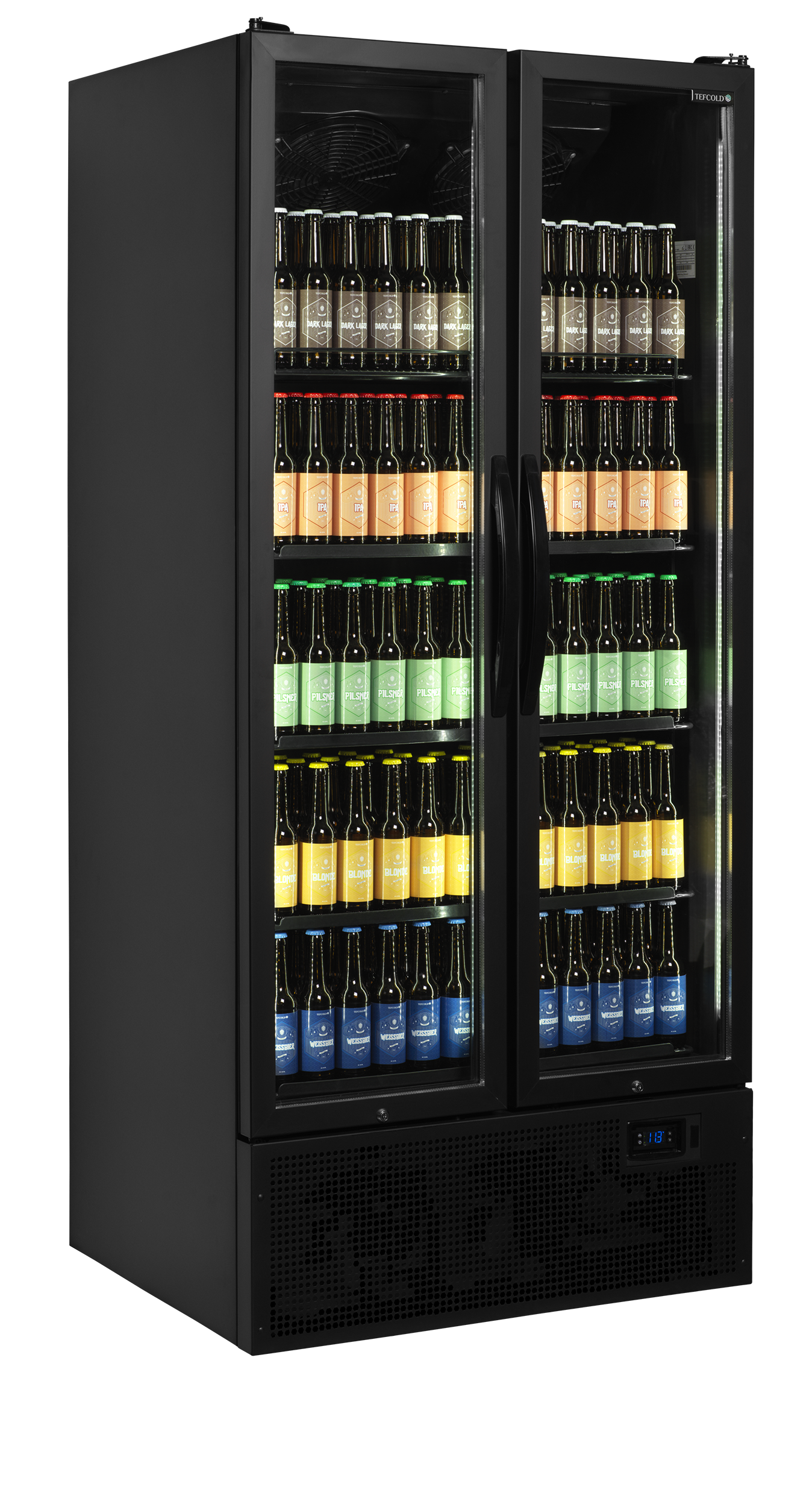 Black Display Cooler, 535L, +2/+10°C