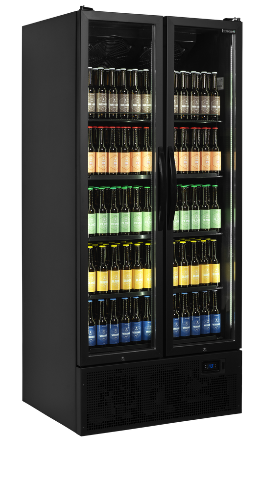 Black Display Cooler, 535L, +2/+10°C