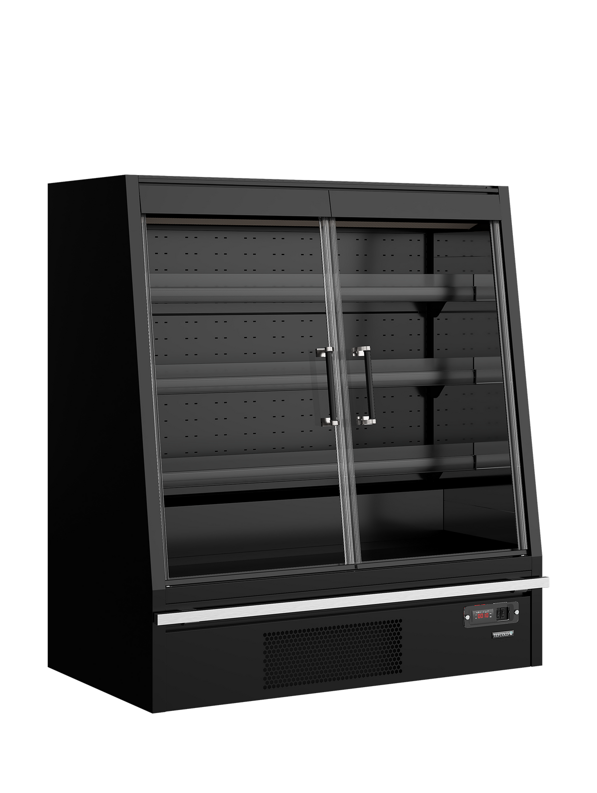 Tefcold Low-Height Multideck Galaxy+ GPL14FGD Black / DF, 360 L, image 1