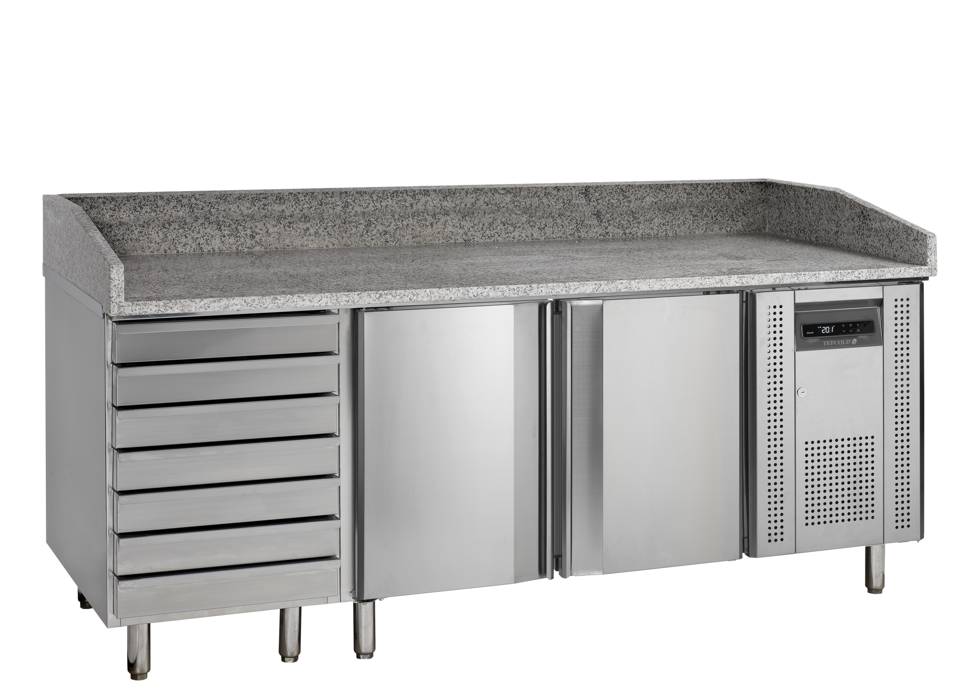 Pizza Table, 370L, +2/+10°C