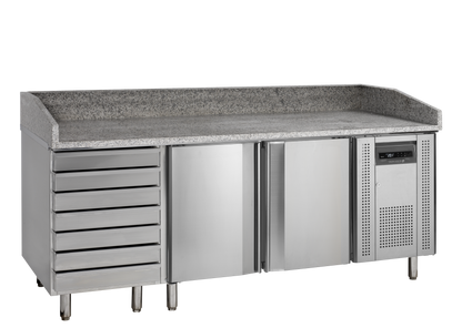 Pizza Table, 370L, +2/+10°C