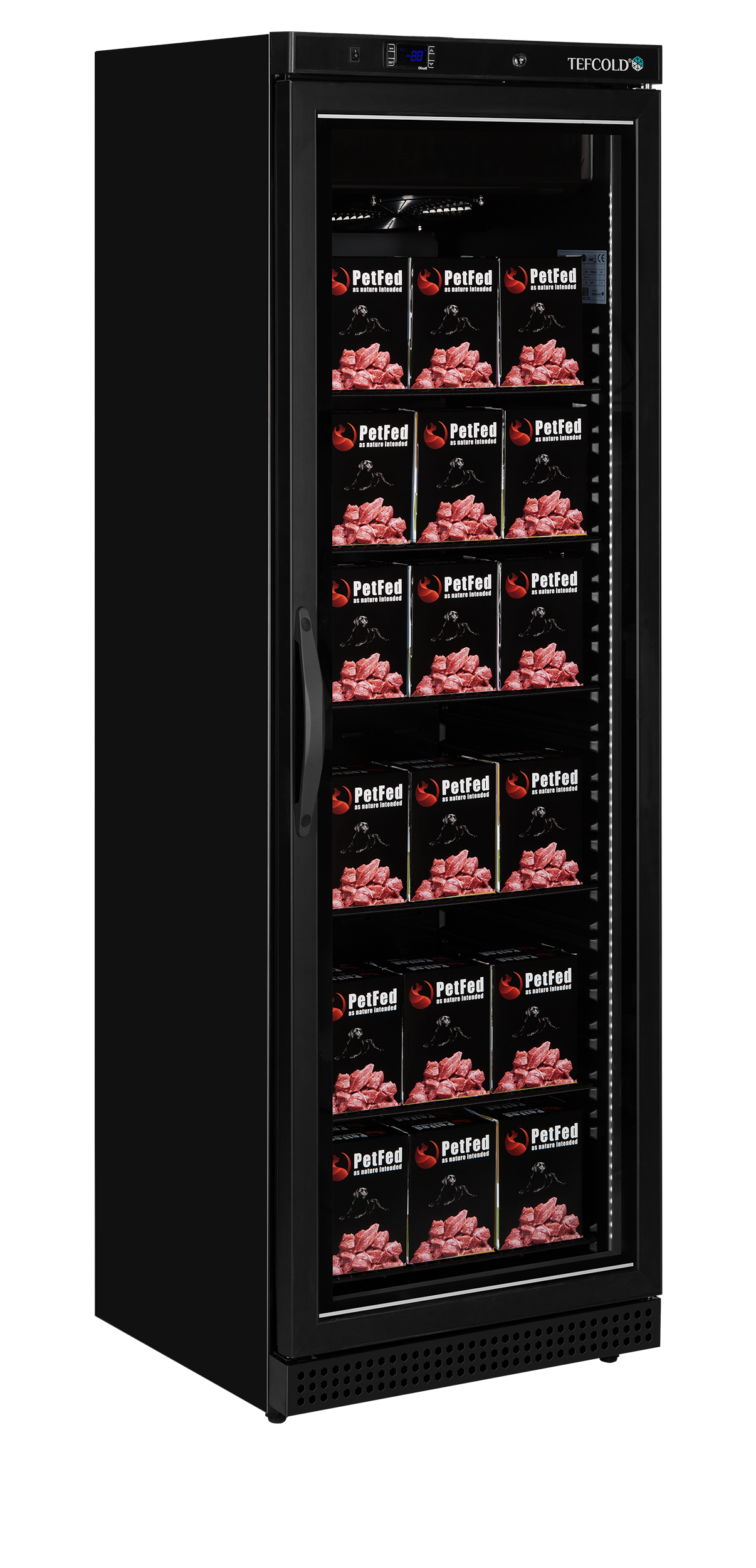 Display Freezer, 340L, -24/-10°C