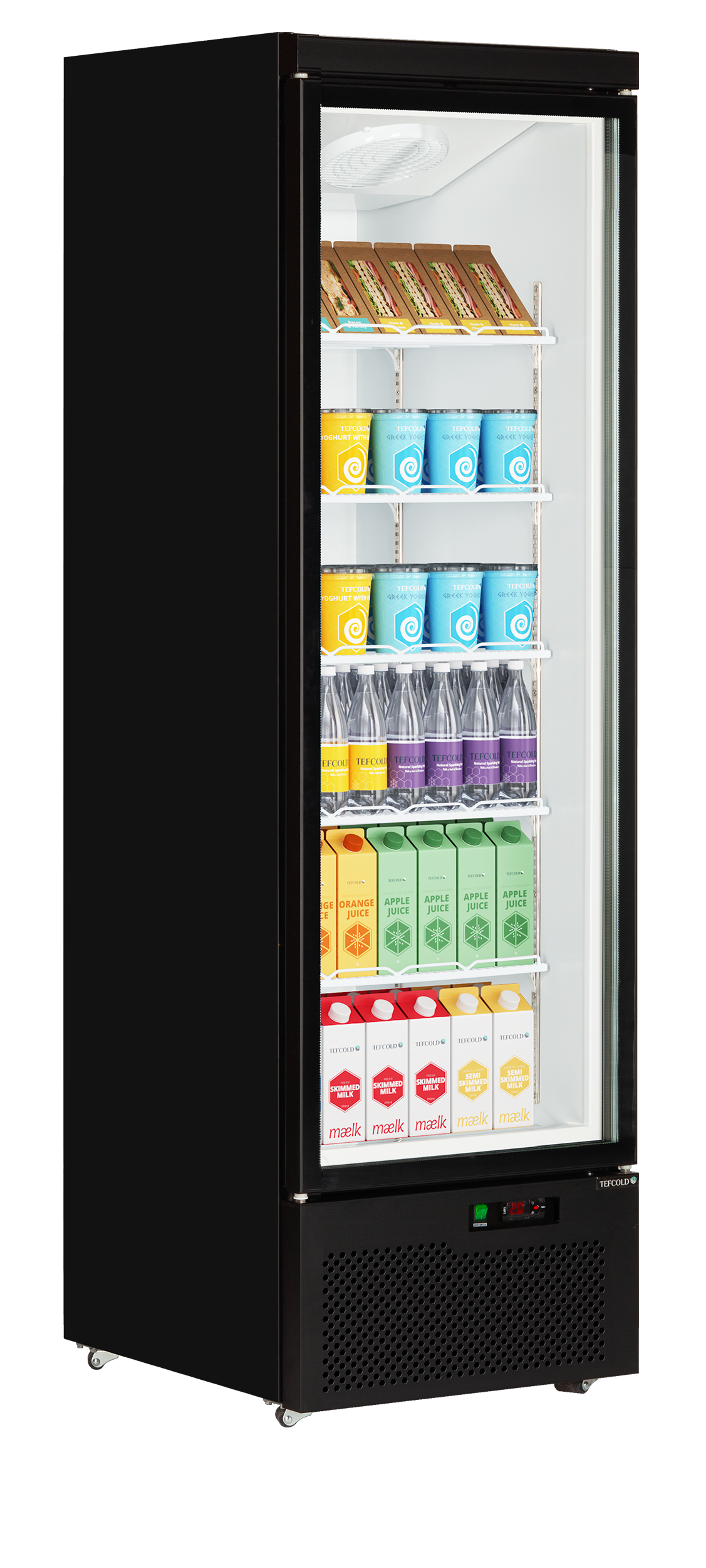Display Cooler, 459L, -1/+10°C
