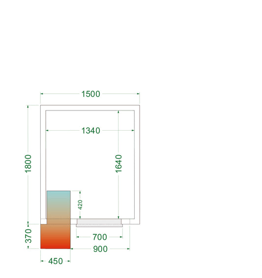 Cold Room, 0/+8°C