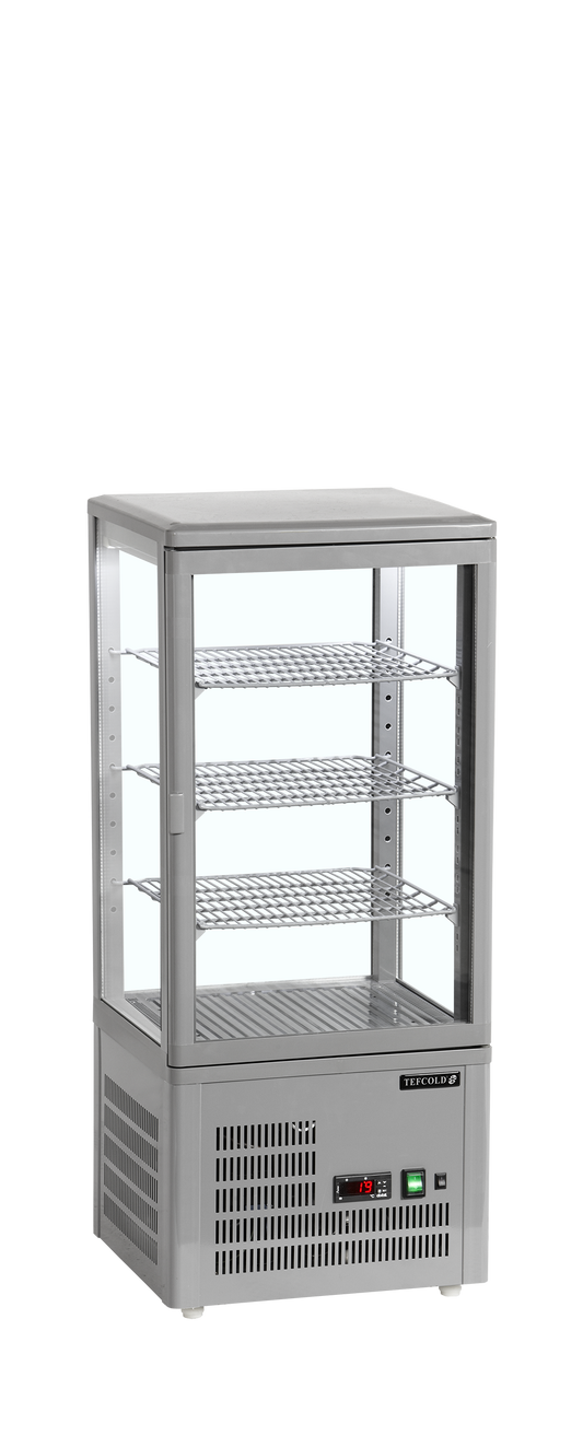 Refrigerated Display Case Countertop, 78L, +2/+12°C