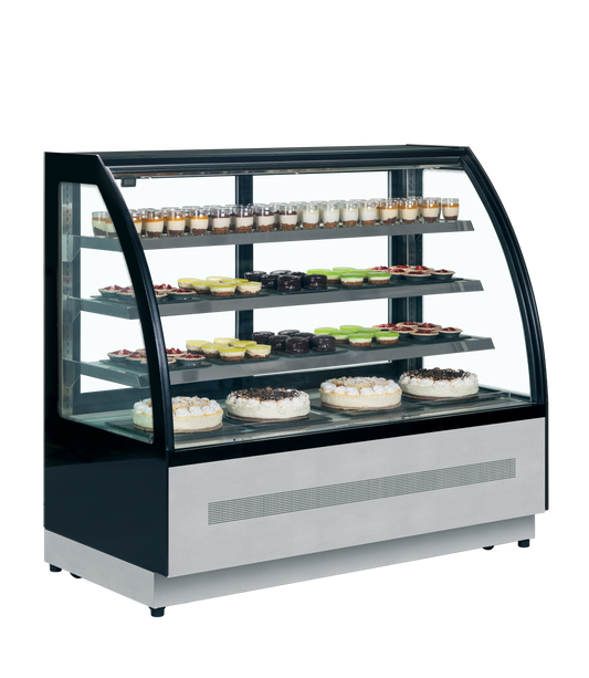 Refrigerated Display Counter, 277L, +2/+8°C