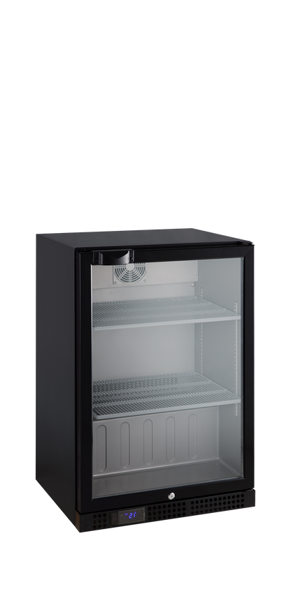 Tefcold Backbar Cooler DB127H, 1 Hinged Glass Door, 117.4 L, product photo