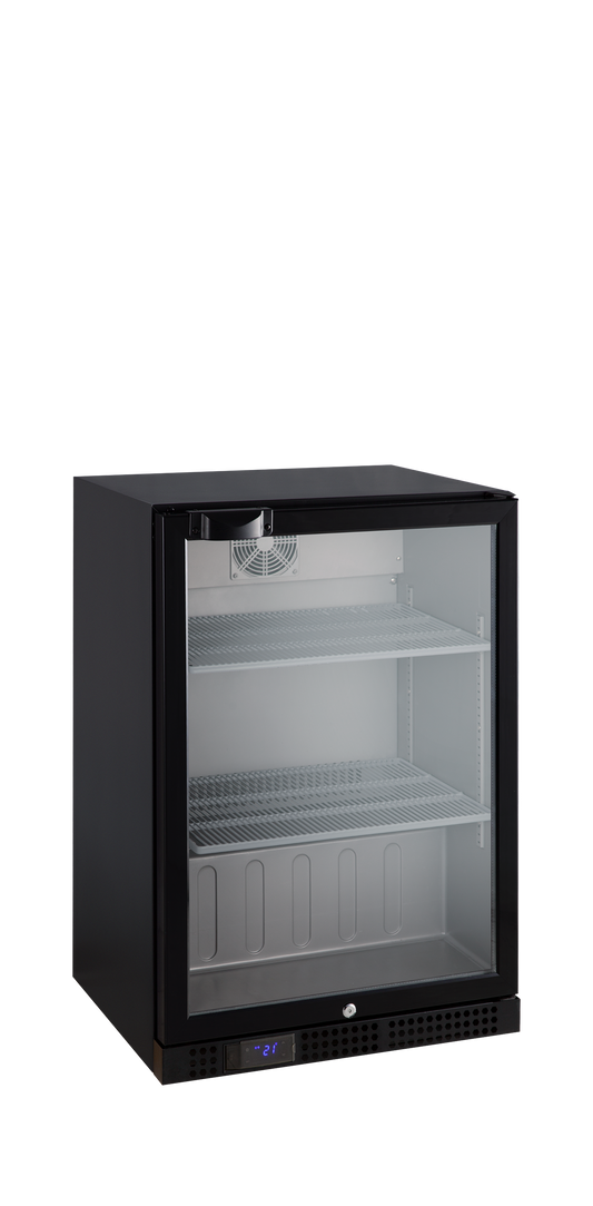 Tefcold Backbar Cooler DB127H, 1 Hinged Glass Door, 117.4 L, product photo