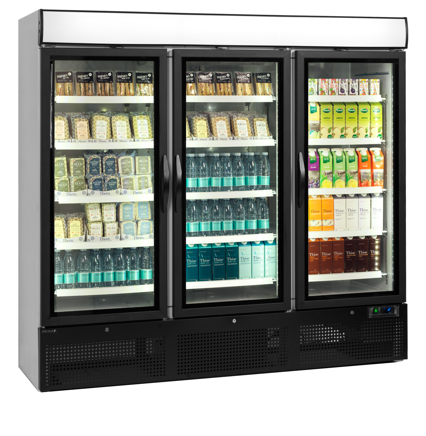 Display Cooler, 1657L, +2/+8°C