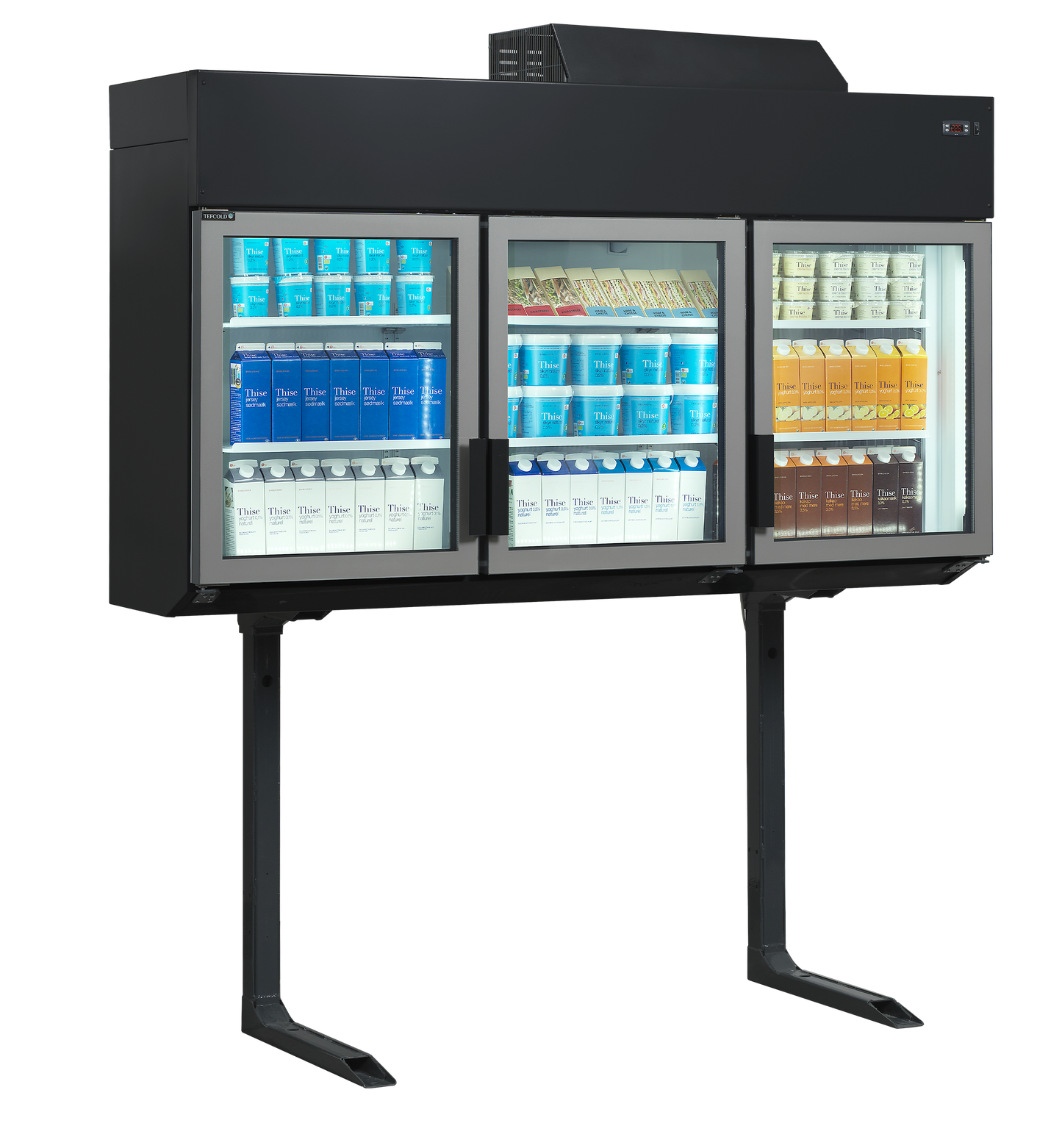 Wall Freezer/Cooler, 545L, -24/'-18 / -1°C