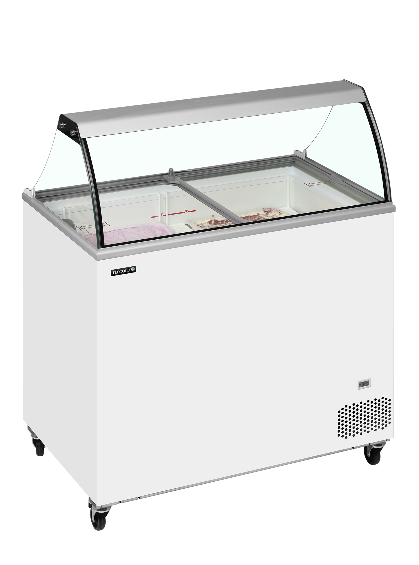 Scoop Ice Cream Freezer, 255L, -24/-14°C