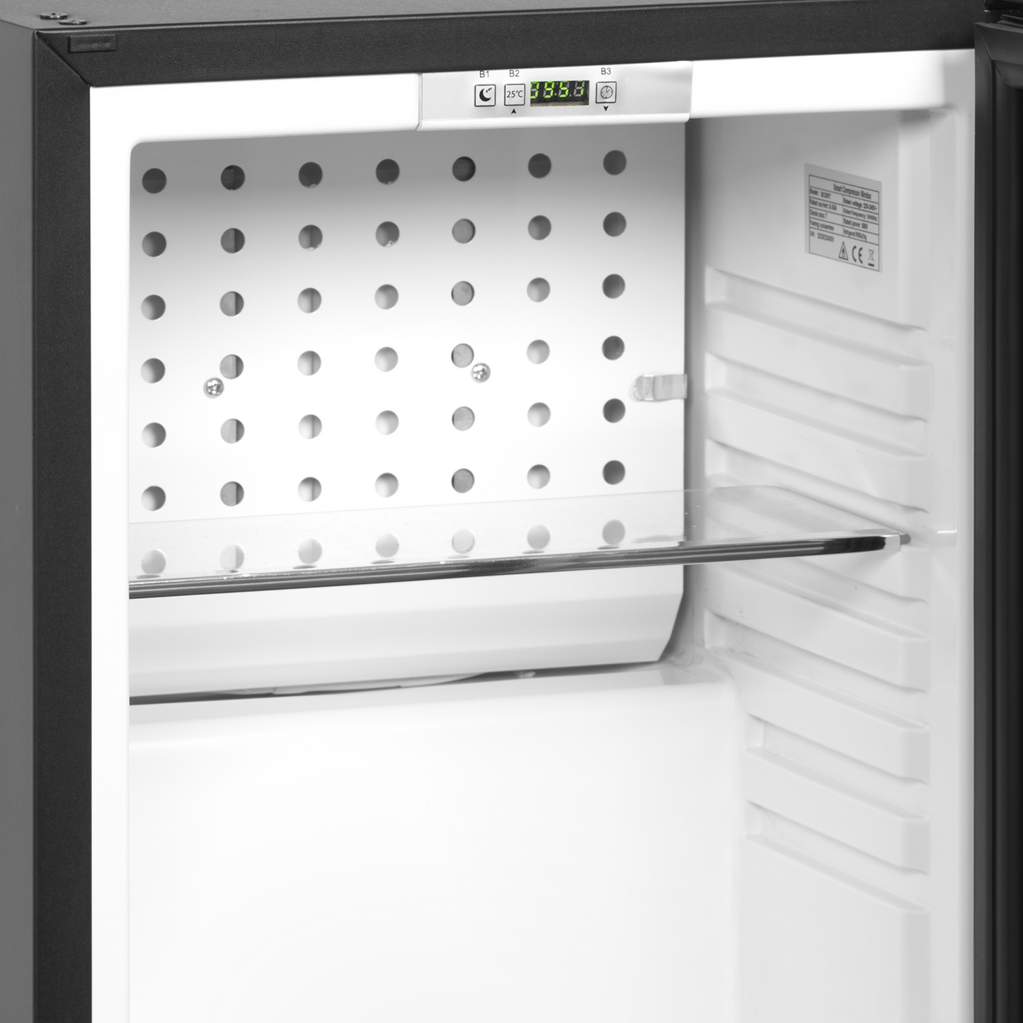 Glass Door Minibar Cooler, 24L, +5/+14°C