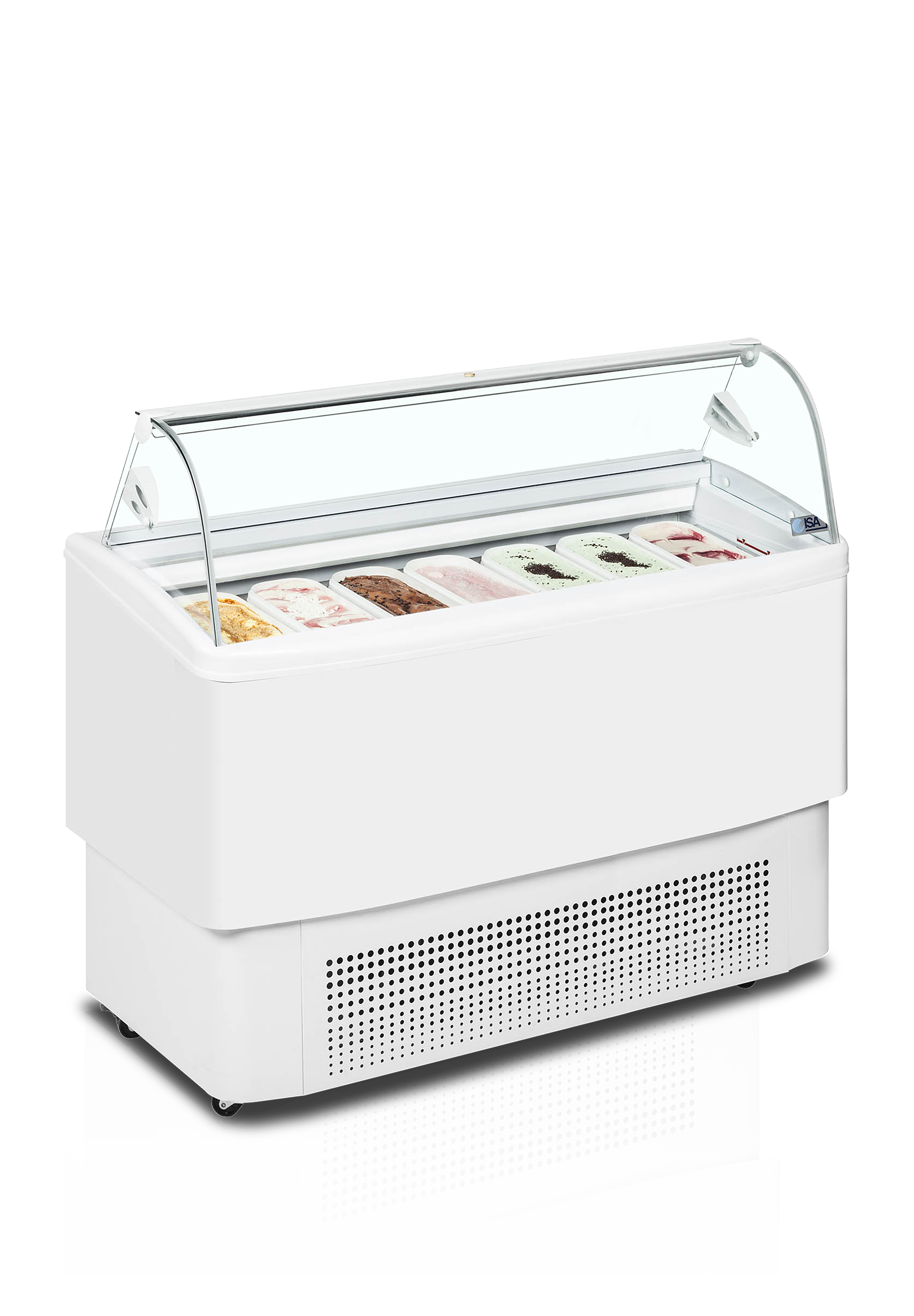 Ventilated Scoop Ice Cream Display, -18/-14°C