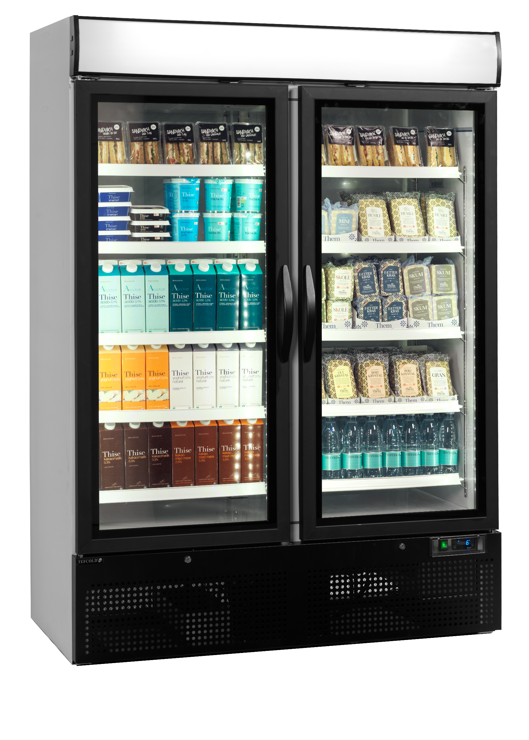 Display Cooler, 1079L, +2/+8°C