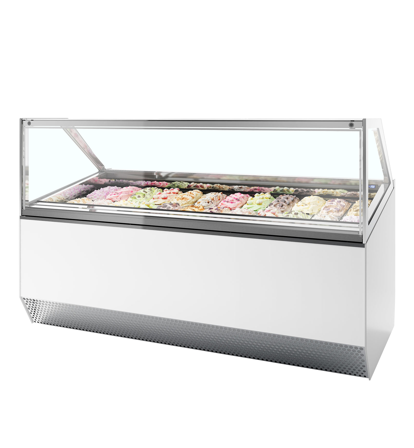 Ventilated Scoop Ice Cream Display, 241L, -20/-14°C