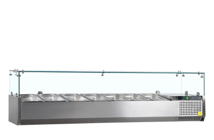 Vitrine Cooler GN1/3, 59L, +2/+10°C