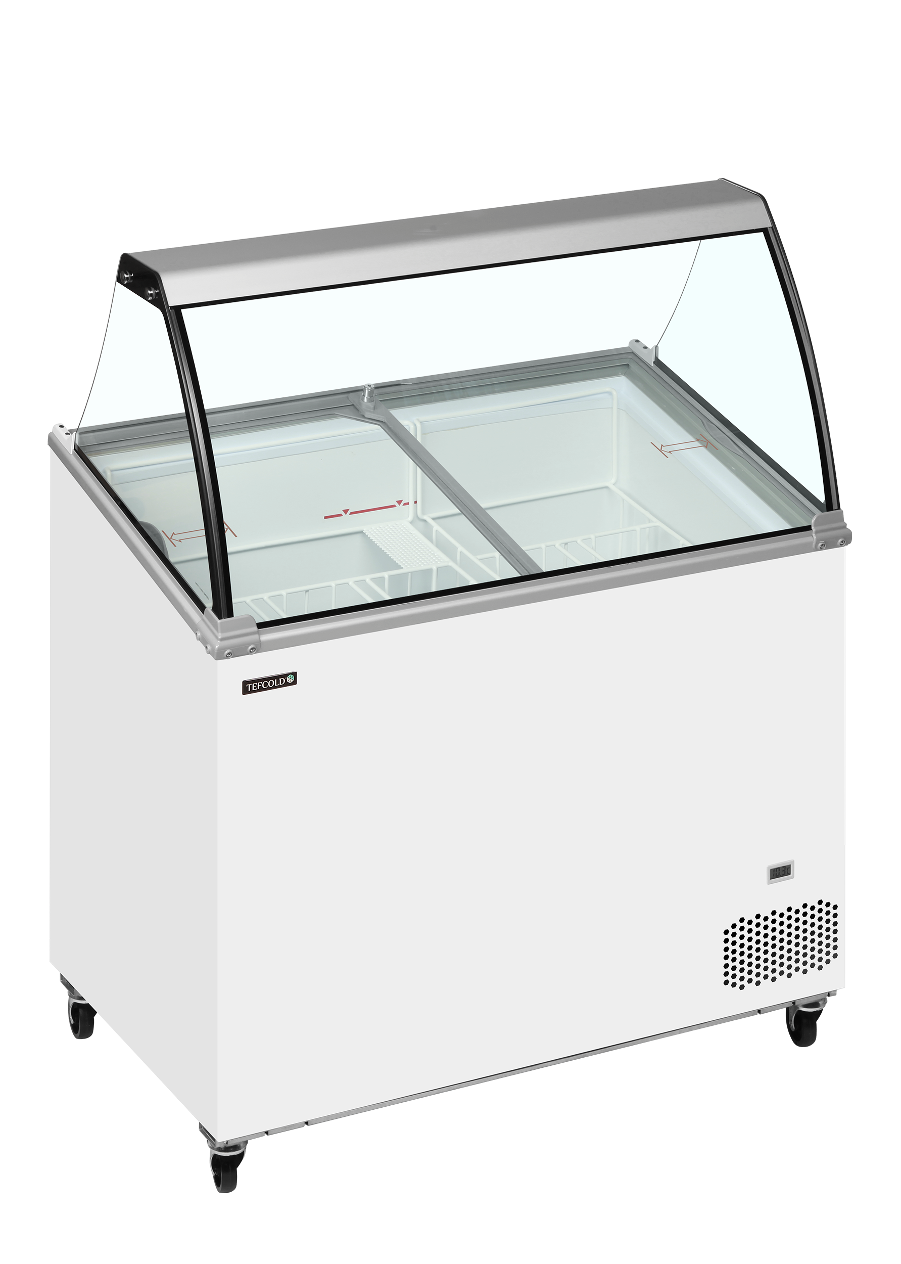 Scoop Ice Cream Freezer, 230L, -24/-14°C