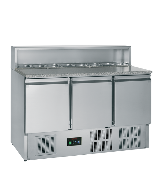 Pizza Counter GN1/1, 368L, +2/+10°C
