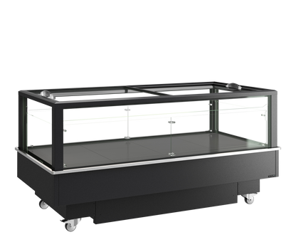 Black impulse cooler/freezer, 427L, -18/+5°C
