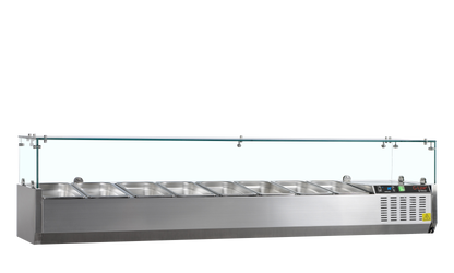 Vitrine Cooler GN1/3, 56.8L, +2/+8°C