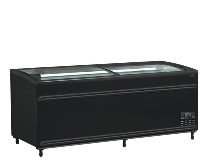 Black Supermarket Cooler / Freezer, 500L, -24/'-18 / -1°C
