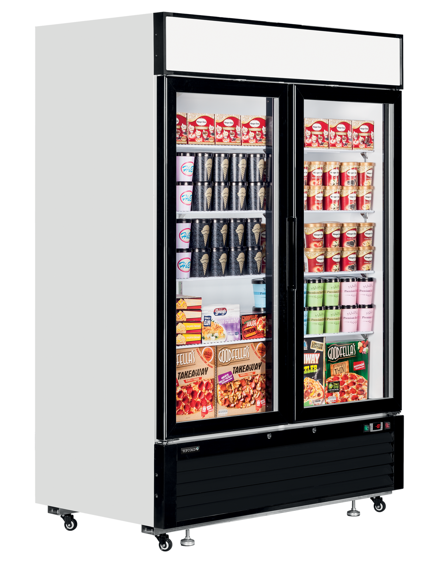 Display Freezer, 922L, -25/-14°C