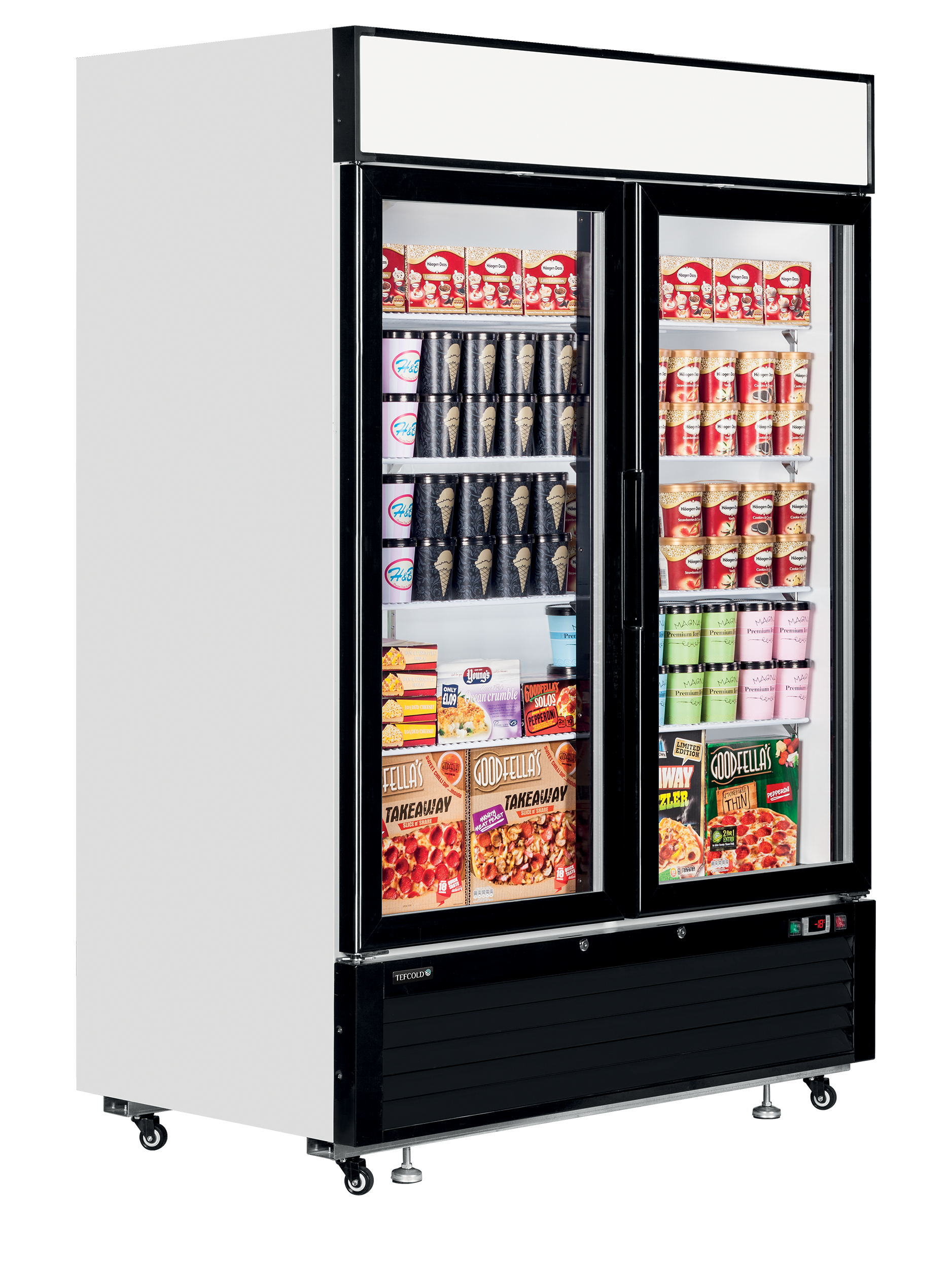 Display Freezer, 922L, -25/-14°C