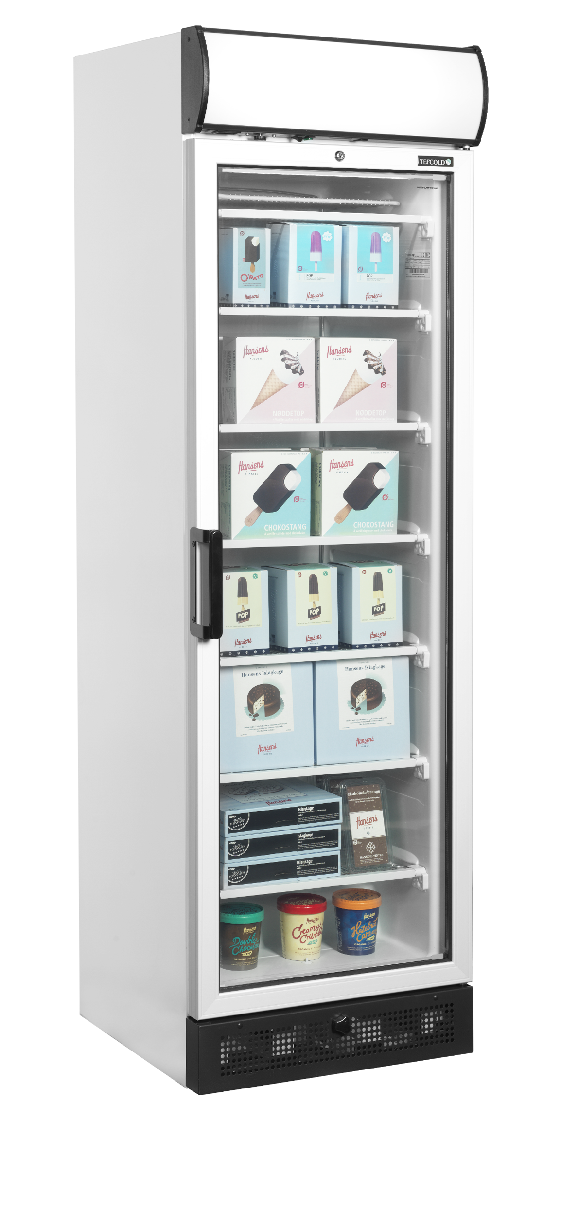 Display Freezer, 270L, -24/-14°C